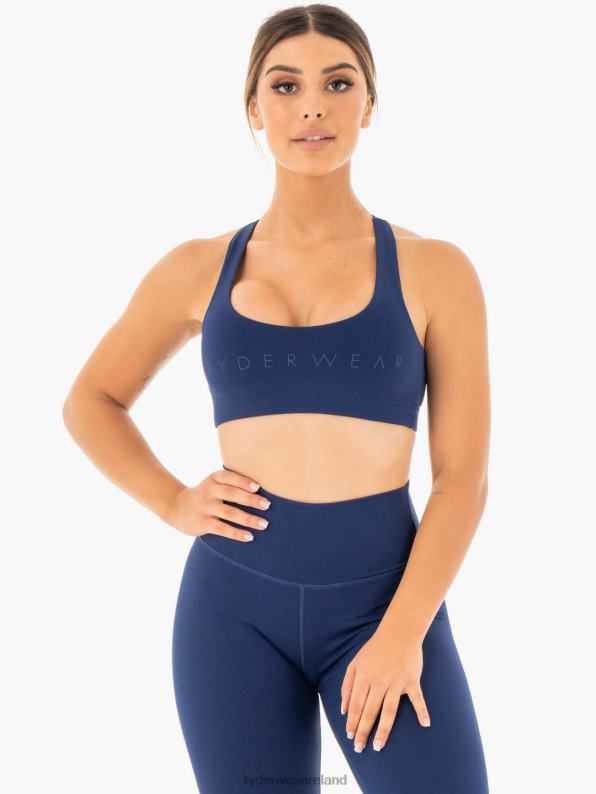 Ryderwear Motion Sports Bra Navy Women Clothing 4Z2T452