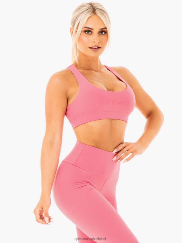 Ryderwear Motion Sports Bra Pink Lemonade Women Clothing 4Z2T450