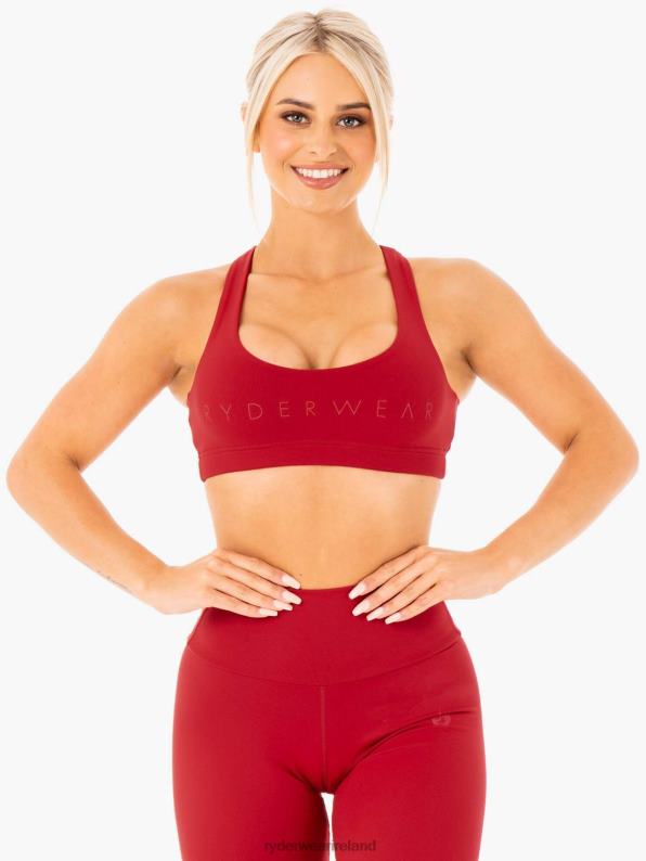 Ryderwear Motion Sports Bra Red Women Clothing 4Z2T448