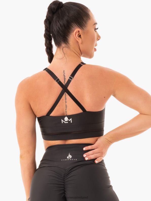 Ryderwear Nem X Rw Sports Bra Black Women Clothing 4Z2T496