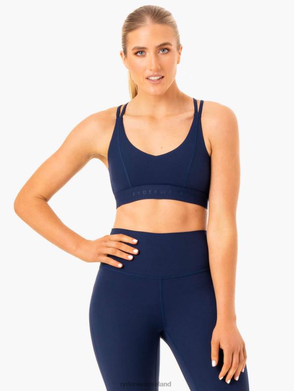 Ryderwear Nkd Align Sports Bra Navy Women Clothing 4Z2T384