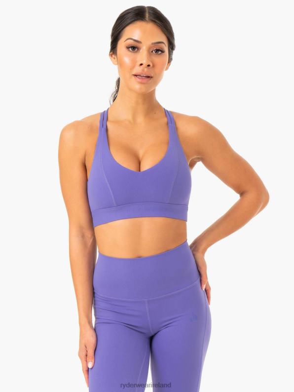 Ryderwear Nkd Align Sports Bra Purple Women Clothing 4Z2T382