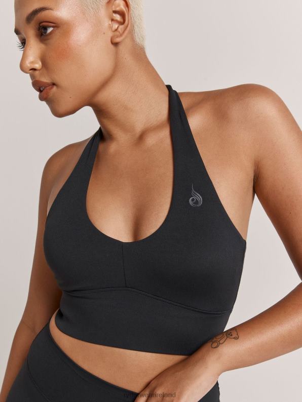 Ryderwear Nkd Arch Halter Sports Bra Black Women Clothing 4Z2T238