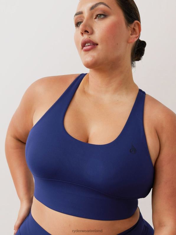 Ryderwear Nkd Arch Sports Bra Navy Women Clothing 4Z2T242