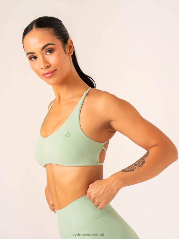 Ryderwear Nkd Embody Sports Crop Pistachio Women Clothing 4Z2T217