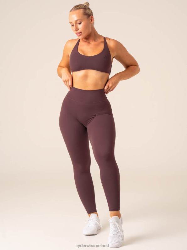 Ryderwear Nkd Embody Sports Crop Plum Women Clothing 4Z2T212