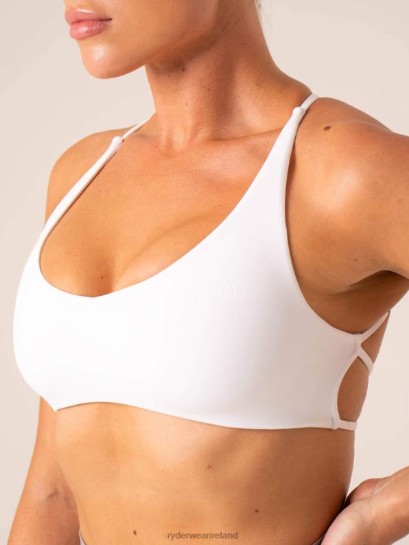 Ryderwear Nkd Embody Sports Crop White Women Clothing 4Z2T215