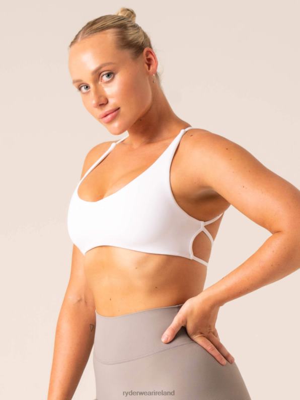 Ryderwear Nkd Embody Sports Crop White Women Clothing 4Z2T215