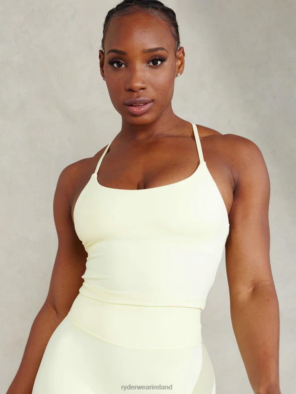 Ryderwear Nkd Embody Tank Bra Lemon Women Clothing 4Z2T205