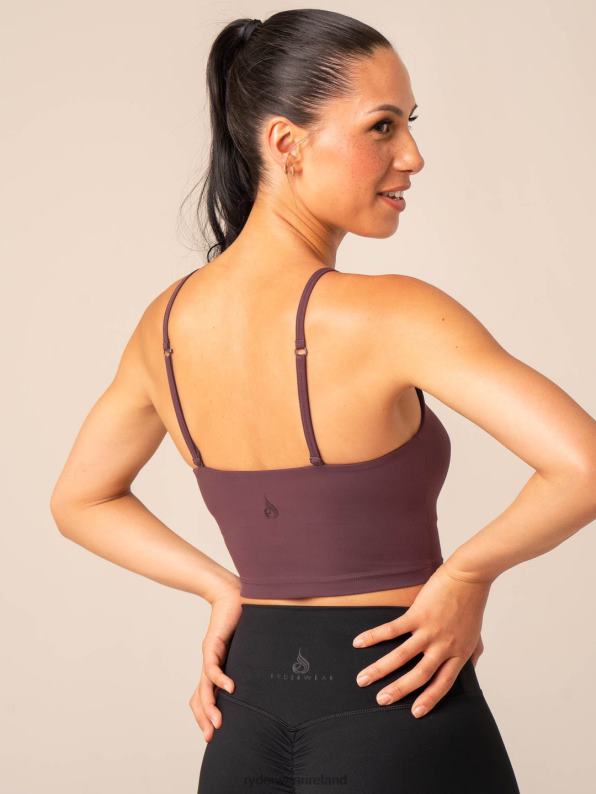 Ryderwear Nkd Embody Tank Bra Plum Women Clothing 4Z2T204