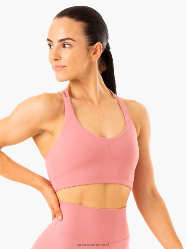 Ryderwear Nkd Refine Sports Bra Dusty Pink Women Clothing 4Z2T340