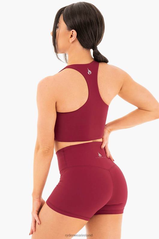 Ryderwear Nkd Sports Bra Berry Red Women Clothing 4Z2T477