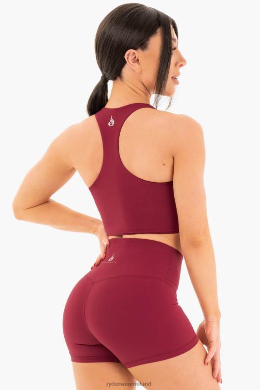 Ryderwear Nkd Sports Bra Berry Red Women Clothing 4Z2T477