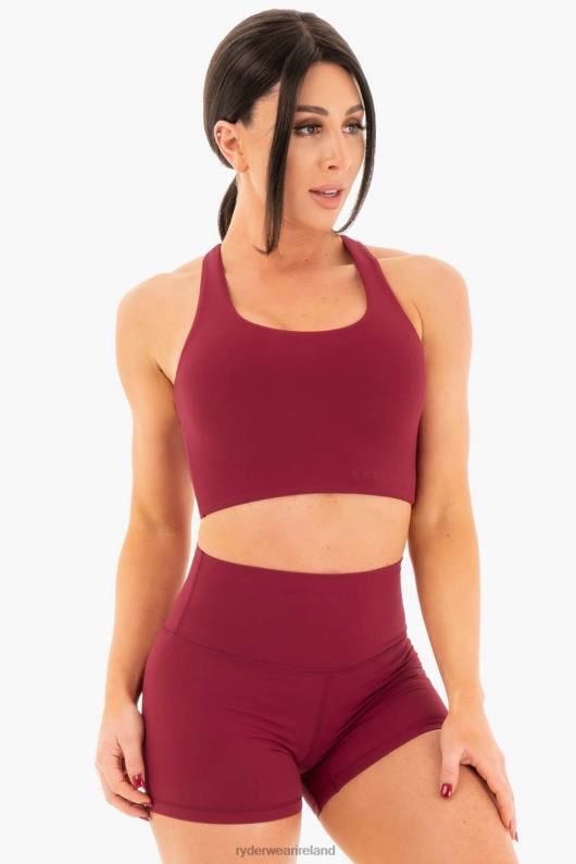 Ryderwear Nkd Sports Bra Berry Red Women Clothing 4Z2T477