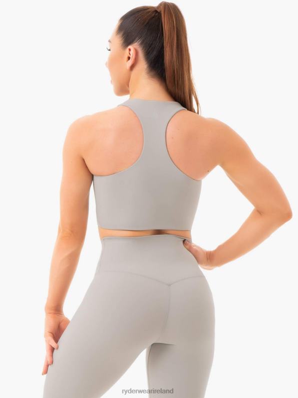 Ryderwear Nkd Sports Bra Grey Women Clothing 4Z2T455