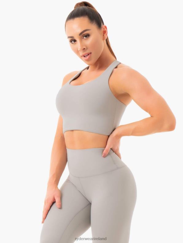 Ryderwear Nkd Sports Bra Grey Women Clothing 4Z2T455
