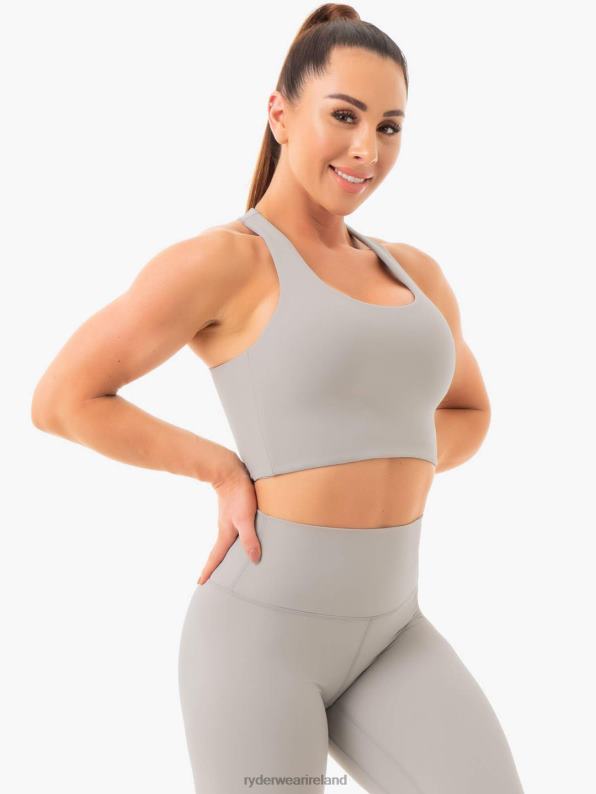 Ryderwear Nkd Sports Bra Grey Women Clothing 4Z2T455