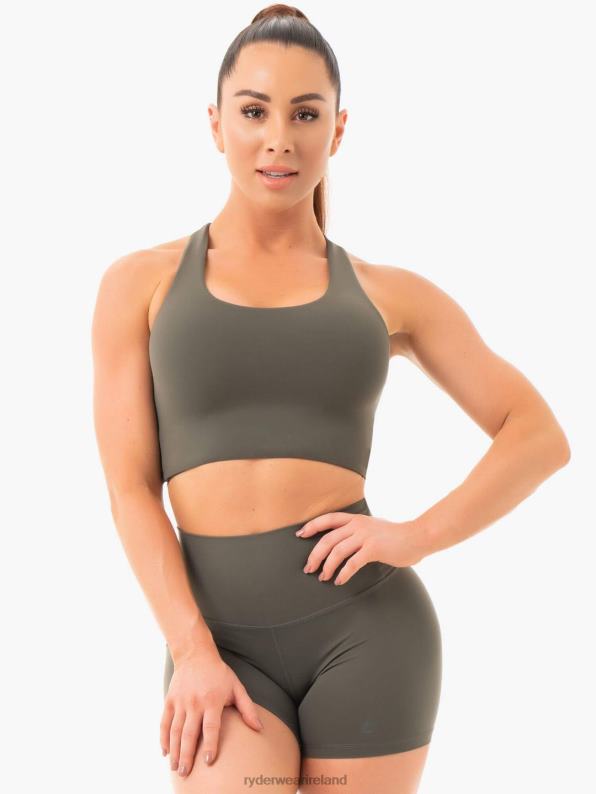 Ryderwear Nkd Sports Bra Khaki Women Clothing 4Z2T456