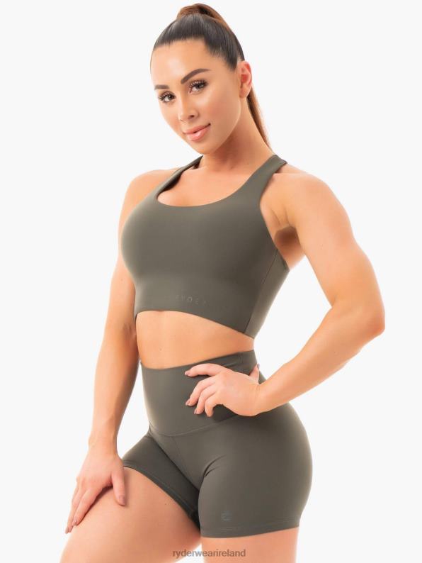 Ryderwear Nkd Sports Bra Khaki Women Clothing 4Z2T456
