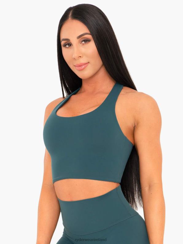 Ryderwear Nkd Sports Bra Teal Women Clothing 4Z2T503