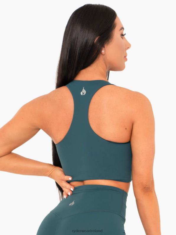 Ryderwear Nkd Sports Bra Teal Women Clothing 4Z2T503