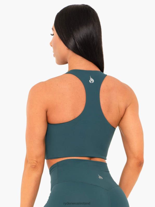 Ryderwear Nkd Sports Bra Teal Women Clothing 4Z2T503