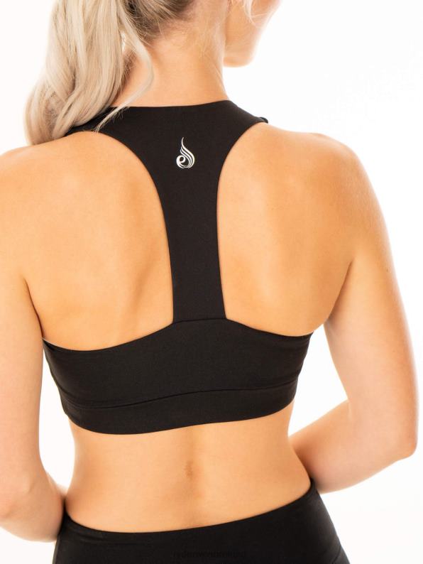 Ryderwear Revival Sports Bra Black Women Clothing 4Z2T335
