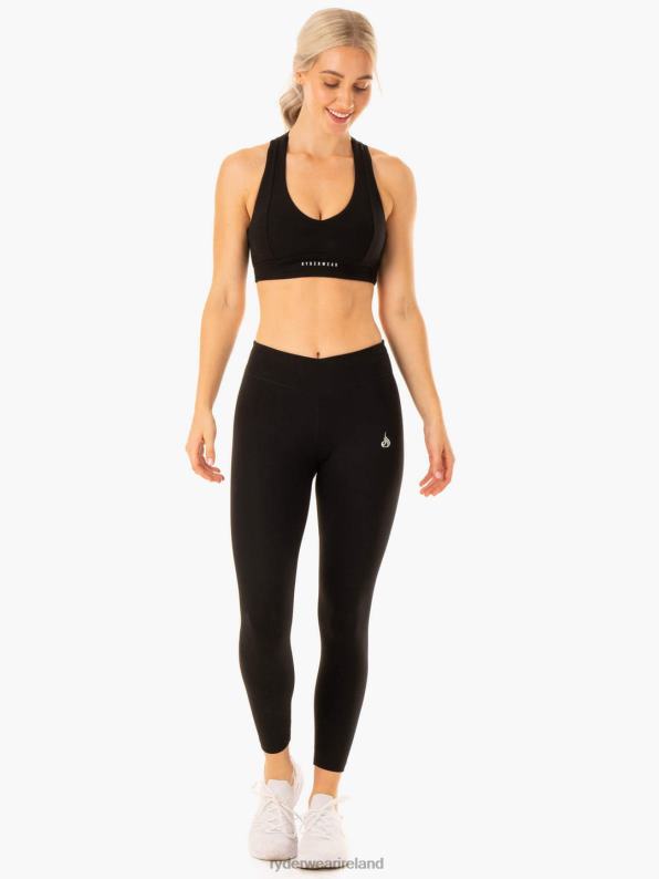 Ryderwear Revival Sports Bra Black Women Clothing 4Z2T335