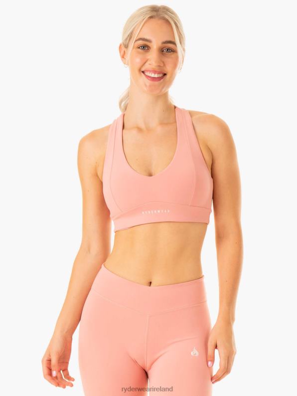 Ryderwear Revival Sports Bra Pink Women Clothing 4Z2T334