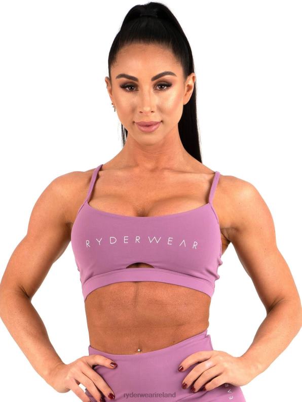 Ryderwear Staples Sports Bra Purple Women Clothing 4Z2T480