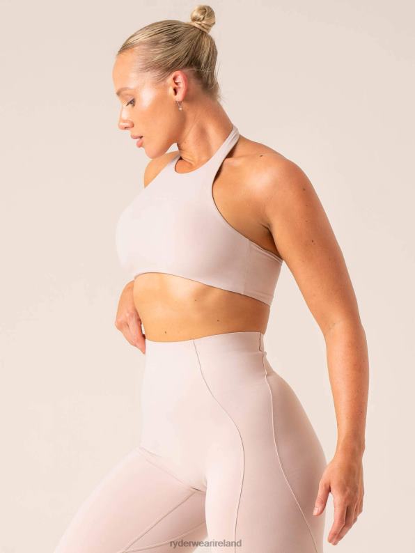 Ryderwear Stride Halter Sports Bra Chalk Women Clothing 4Z2T223