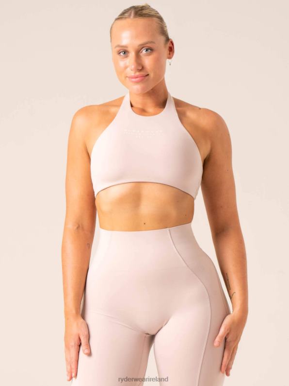 Ryderwear Stride Halter Sports Bra Chalk Women Clothing 4Z2T223