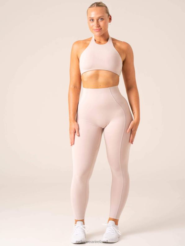 Ryderwear Stride Halter Sports Bra Chalk Women Clothing 4Z2T223