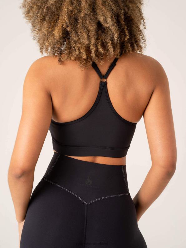 Ryderwear Stride Sports Bra Black Women Clothing 4Z2T231