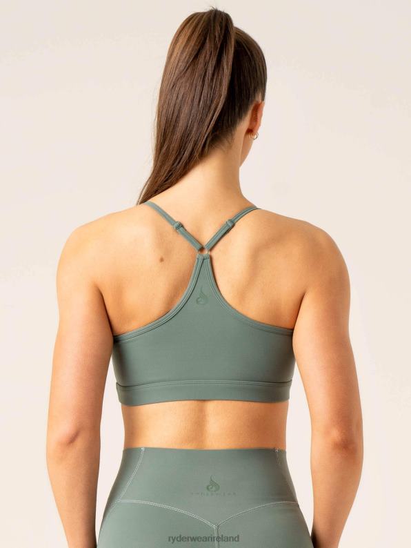 Ryderwear Stride Sports Bra Sage Women Clothing 4Z2T229