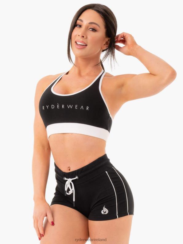 Ryderwear Track Sports Bra Black Women Clothing 4Z2T484