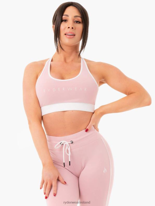 Ryderwear Track Sports Bra Pink Women Clothing 4Z2T482