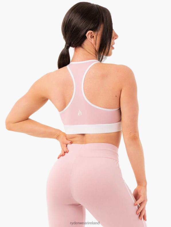 Ryderwear Track Sports Bra Pink Women Clothing 4Z2T482