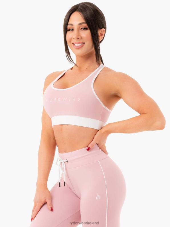 Ryderwear Track Sports Bra Pink Women Clothing 4Z2T482