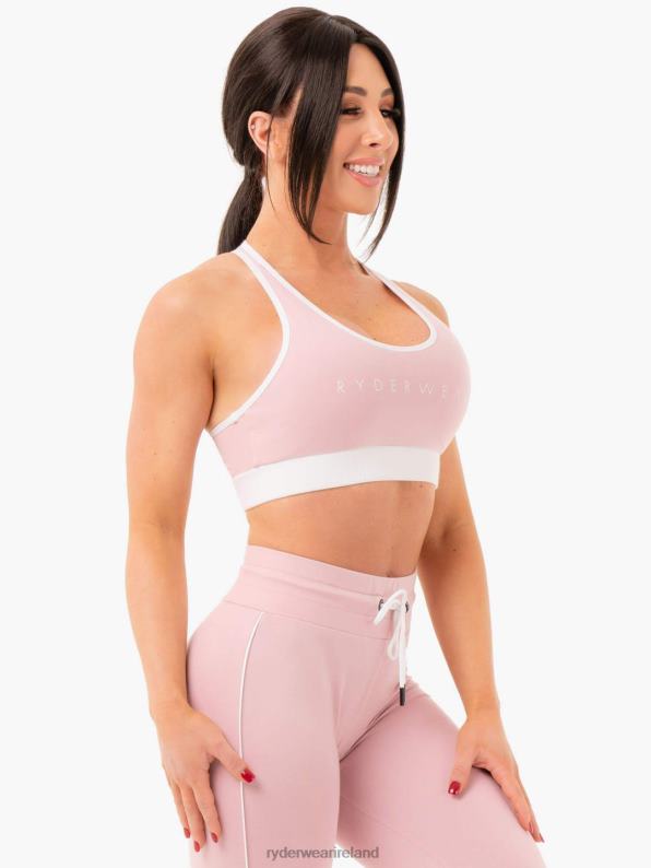 Ryderwear Track Sports Bra Pink Women Clothing 4Z2T482