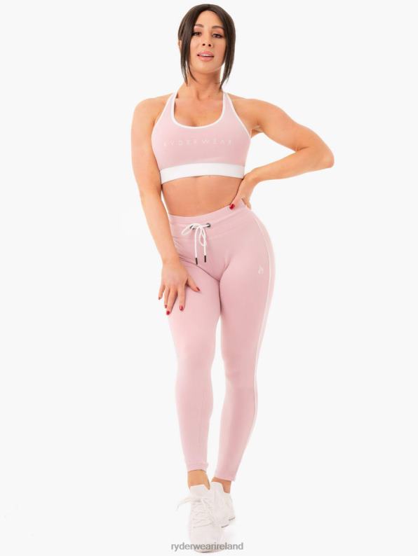 Ryderwear Track Sports Bra Pink Women Clothing 4Z2T482