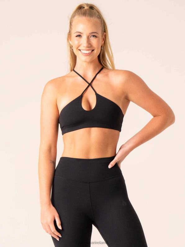 Ryderwear Unstoppable Sports Bra Black Women Clothing 4Z2T254