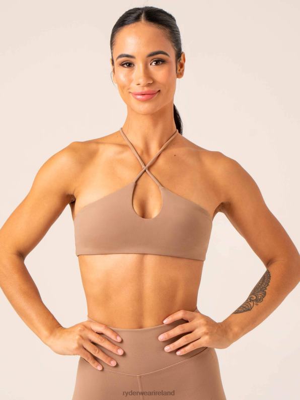 Ryderwear Unstoppable Sports Bra Mocha Women Clothing 4Z2T253