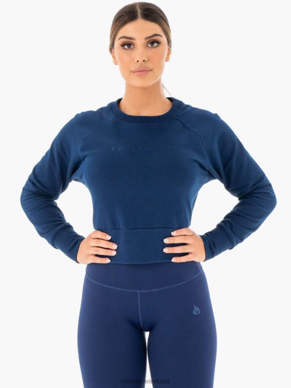 Ryderwear Motion Sweater Navy Women Clothing 4Z2T1069