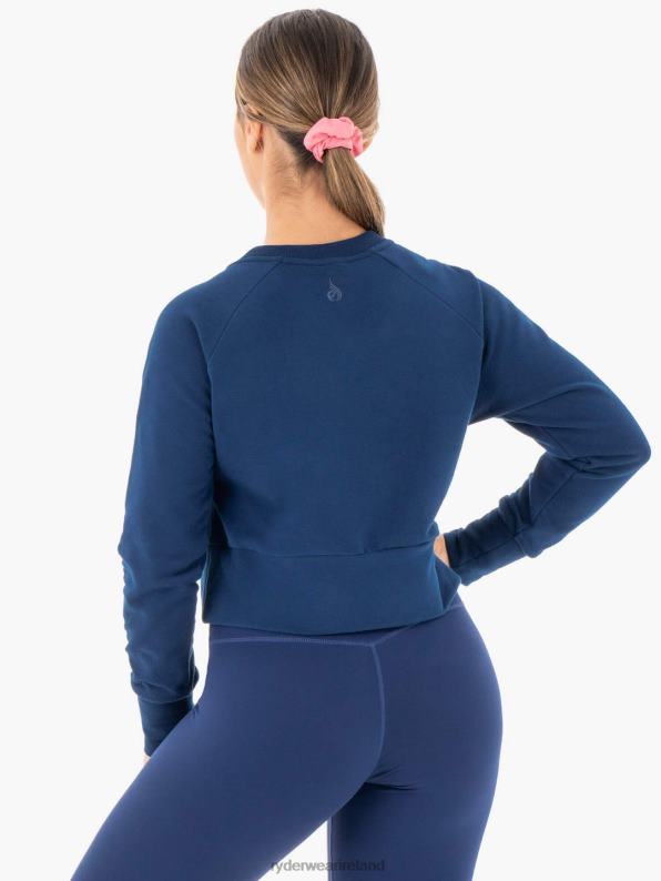 Ryderwear Motion Sweater Navy Women Clothing 4Z2T1069