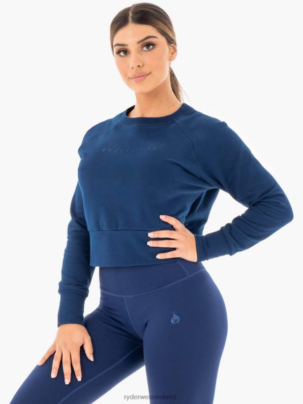 Ryderwear Motion Sweater Navy Women Clothing 4Z2T1069