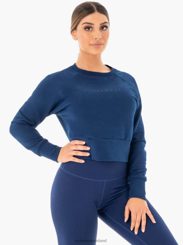 Ryderwear Motion Sweater Navy Women Clothing 4Z2T1069