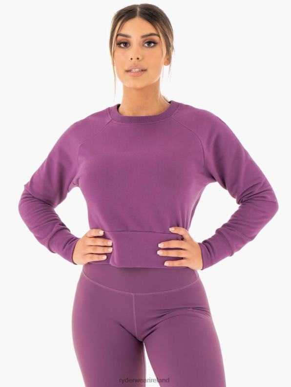 Ryderwear Motion Sweater Purple Women Clothing 4Z2T1070