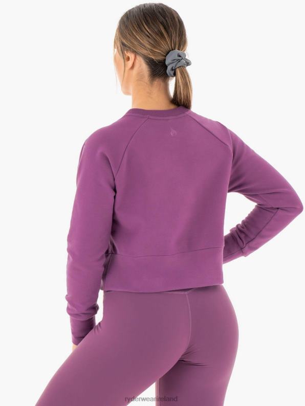 Ryderwear Motion Sweater Purple Women Clothing 4Z2T1070