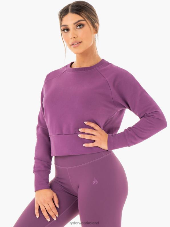 Ryderwear Motion Sweater Purple Women Clothing 4Z2T1070